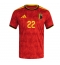 Maillot de football Réplique Belgium Alexis Saelemaekers #22 Domicile Mondial 2026 Manche Courte