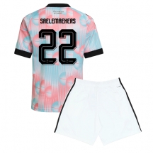 Maillot de football Réplique Belgium Alexis Saelemaekers #22 Extérieur Enfant Mondial 2026 Manche Courte (+ Pantalon court)