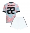 Maillot de football Réplique Belgium Alexis Saelemaekers #22 Extérieur Enfant Mondial 2026 Manche Courte (+ Pantalon court)
