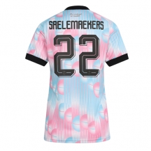 Maillot de football Réplique Belgium Alexis Saelemaekers #22 Extérieur Femme Mondial 2026 Manche Courte