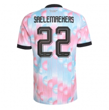 Maillot de football Réplique Belgium Alexis Saelemaekers #22 Extérieur Mondial 2026 Manche Courte
