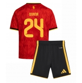 Maillot de football Réplique Belgium Amadou Onana #24 Domicile Enfant Mondial 2026 Manche Courte (+ Pantalon court)