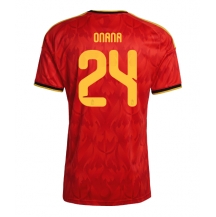 Maillot de football Réplique Belgium Amadou Onana #24 Domicile Mondial 2026 Manche Courte