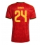 Maillot de football Réplique Belgium Amadou Onana #24 Domicile Mondial 2026 Manche Courte