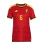 Maillot de football Réplique Belgium Axel Witsel #6 Domicile Femme Mondial 2026 Manche Courte