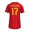 Maillot de football Réplique Belgium Charles De Ketelaere #17 Domicile Femme Mondial 2026 Manche Courte