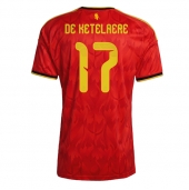 Maillot de football Réplique Belgium Charles De Ketelaere #17 Domicile Mondial 2026 Manche Courte
