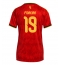 Maillot de football Réplique Belgium Diego Moreira #19 Domicile Femme Mondial 2026 Manche Courte