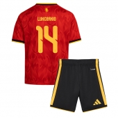 Maillot de football Réplique Belgium Dodi Lukebakio #14 Domicile Enfant Mondial 2026 Manche Courte (+ Pantalon court)