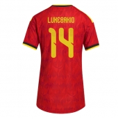Maillot de football Réplique Belgium Dodi Lukebakio #14 Domicile Femme Mondial 2026 Manche Courte