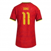 Maillot de football Réplique Belgium Jeremy Doku #11 Domicile Femme Mondial 2026 Manche Courte