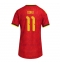 Maillot de football Réplique Belgium Jeremy Doku #11 Domicile Femme Mondial 2026 Manche Courte