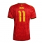 Maillot de football Réplique Belgium Jeremy Doku #11 Domicile Mondial 2026 Manche Courte