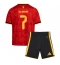 Maillot de football Réplique Belgium Kevin De Bruyne #7 Domicile Enfant Mondial 2026 Manche Courte (+ Pantalon court)