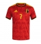 Maillot de football Réplique Belgium Kevin De Bruyne #7 Domicile Mondial 2026 Manche Courte