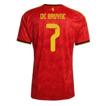 Maillot de football Réplique Belgium Kevin De Bruyne #7 Domicile Mondial 2026 Manche Courte