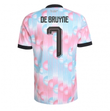 Maillot de football Réplique Belgium Kevin De Bruyne #7 Extérieur Mondial 2026 Manche Courte
