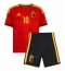 Maillot de football Réplique Belgium Leandro Trossard #10 Domicile Enfant Mondial 2026 Manche Courte (+ Pantalon court)
