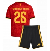 Maillot de football Réplique Belgium Matias Fernandez-Pardo #26 Domicile Enfant Mondial 2026 Manche Courte (+ Pantalon court)