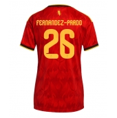 Maillot de football Réplique Belgium Matias Fernandez-Pardo #26 Domicile Femme Mondial 2026 Manche Courte