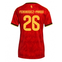 Maillot de football Réplique Belgium Matias Fernandez-Pardo #26 Domicile Femme Mondial 2026 Manche Courte