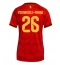 Maillot de football Réplique Belgium Matias Fernandez-Pardo #26 Domicile Femme Mondial 2026 Manche Courte
