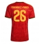 Maillot de football Réplique Belgium Matias Fernandez-Pardo #26 Domicile Mondial 2026 Manche Courte