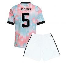 Maillot de football Réplique Belgium Maxim De Cuyper #5 Extérieur Enfant Mondial 2026 Manche Courte (+ Pantalon court)