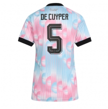 Maillot de football Réplique Belgium Maxim De Cuyper #5 Extérieur Femme Mondial 2026 Manche Courte