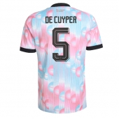 Maillot de football Réplique Belgium Maxim De Cuyper #5 Extérieur Mondial 2026 Manche Courte