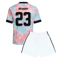 Maillot de football Réplique Belgium Michy Batshuayi #23 Extérieur Enfant Mondial 2026 Manche Courte (+ Pantalon court)