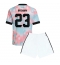Maillot de football Réplique Belgium Michy Batshuayi #23 Extérieur Enfant Mondial 2026 Manche Courte (+ Pantalon court)