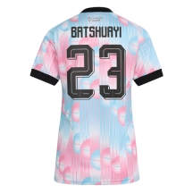 Maillot de football Réplique Belgium Michy Batshuayi #23 Extérieur Femme Mondial 2026 Manche Courte