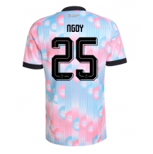 Maillot de football Réplique Belgium Nathan Ngoy #25 Extérieur Mondial 2026 Manche Courte