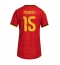 Maillot de football Réplique Belgium Thomas Meunier #15 Domicile Femme Mondial 2026 Manche Courte