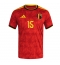 Maillot de football Réplique Belgium Thomas Meunier #15 Domicile Mondial 2026 Manche Courte