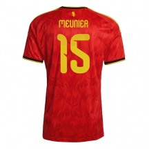 Maillot de football Réplique Belgium Thomas Meunier #15 Domicile Mondial 2026 Manche Courte