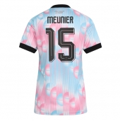 Maillot de football Réplique Belgium Thomas Meunier #15 Extérieur Femme Mondial 2026 Manche Courte