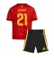 Maillot de football Réplique Belgium Timothy Castagne #21 Domicile Enfant Mondial 2026 Manche Courte (+ Pantalon court)