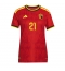 Maillot de football Réplique Belgium Timothy Castagne #21 Domicile Femme Mondial 2026 Manche Courte