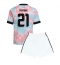 Maillot de football Réplique Belgium Timothy Castagne #21 Extérieur Enfant Mondial 2026 Manche Courte (+ Pantalon court)