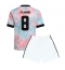 Maillot de football Réplique Belgium Youri Tielemans #8 Extérieur Enfant Mondial 2026 Manche Courte (+ Pantalon court)