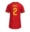 Maillot de football Réplique Belgium Zeno Debast #2 Domicile Femme Mondial 2026 Manche Courte
