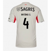 Maillot de football Réplique Benfica Antonio Silva #4 Extérieur 2025-26 Manche Courte