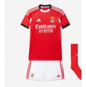 Maillot de football Réplique Benfica Domicile Enfant 2025-26 Manche Courte (+ Pantalon court)
