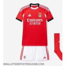 Maillot de football Réplique Benfica Domicile Enfant 2025-26 Manche Courte (+ Pantalon court)