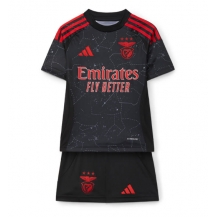 Maillot de football Réplique Benfica Extérieur Enfant 2024-25 Manche Courte (+ Pantalon court)