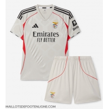 Maillot de football Réplique Benfica Extérieur Enfant 2025-26 Manche Courte (+ Pantalon court)
