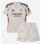 Maillot de football Réplique Benfica Extérieur Enfant 2025-26 Manche Courte (+ Pantalon court)