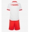 Maillot de football Réplique Benfica Extérieur Enfant 2026-27 Manche Courte (+ Pantalon court)